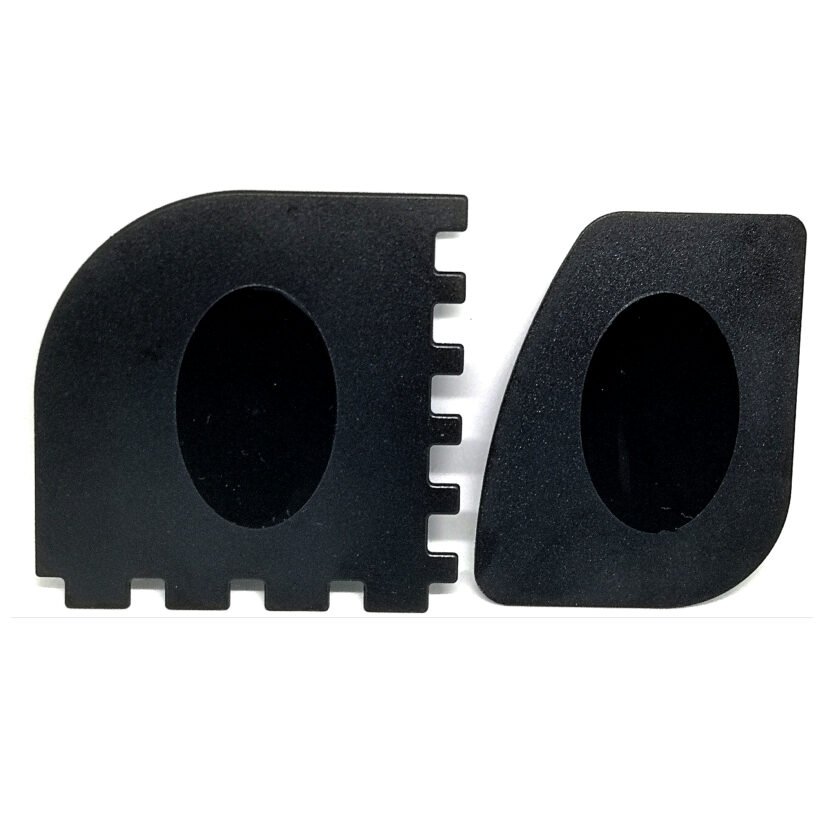 Pan and grill scrapers for cast iron