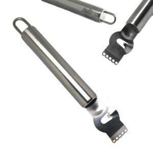 Stainless Steel Lemon Zester Citrus Peeler & Sharp Fruit Zesting Tool