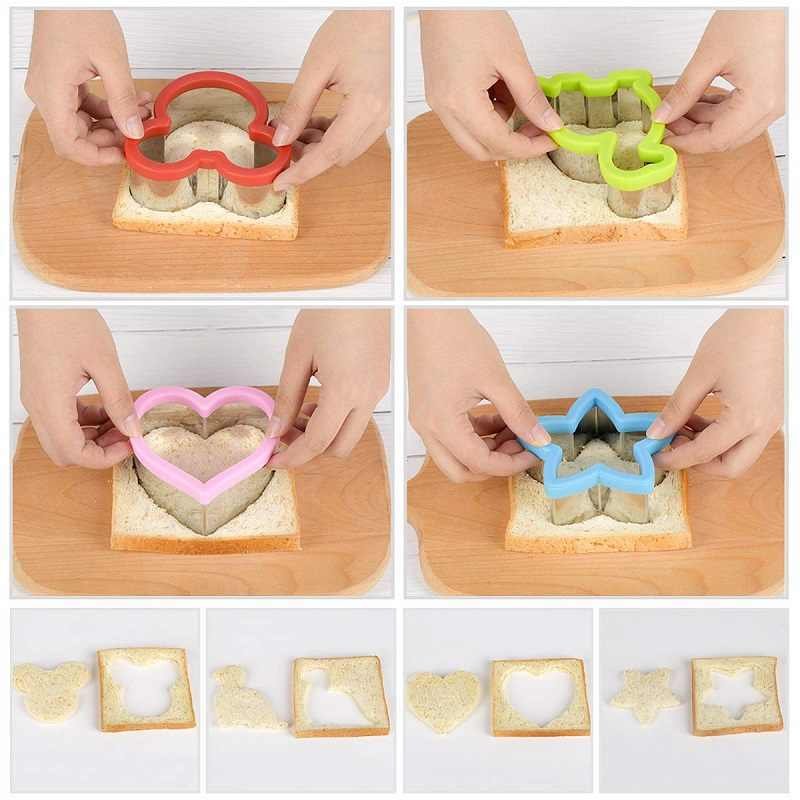 Kids Sandwich Cutter Rocking Horse Shape Stainless Steel Cookie & Biscuit Cutter - Image 4