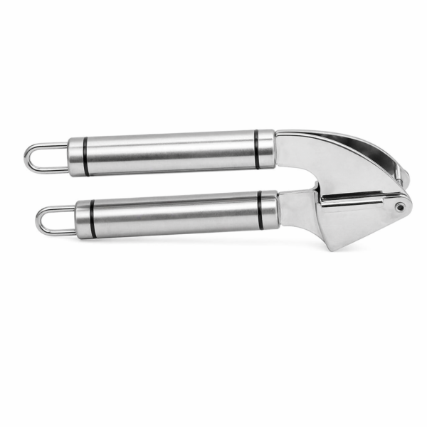 Stainless Steel Garlic Crusher Easy-Clean, Ergonomic Press for Everyday Cooking